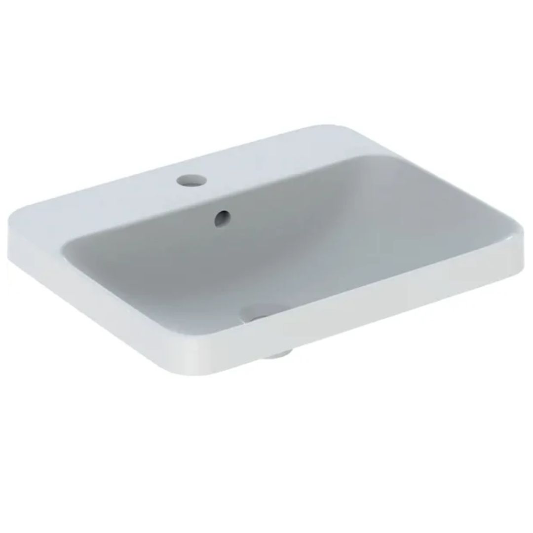 Umivaonik ugradni 55x45 pravougaoni sa mestom za bateriju Variform 500.740.01.2